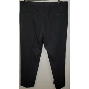 Axist Black Flat Front Men's Dress Pants 40 X 30 Straight Leg